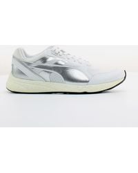 PUMA - 698 Ignite Metallic Textile Lace Up Trainers 361086 02 - Lyst