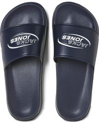Jack & Jones - Logo Sliders Slip On - Lyst