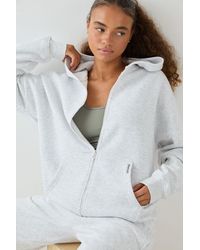 DSGN Studio - Oversized Zip Through Hoodie - Lyst