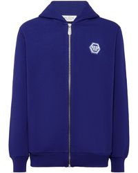 Philipp Plein - Hoodie Sweatjacket Ls Iconic Plein - Lyst