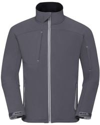 Russell - Bionic Softshell Jacket (Iron) - Lyst