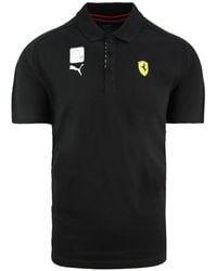 PUMA - Dry Cell Scuderia Ferrari Polo Shirt Short Sleeve Top 762387 02 Cotton - Lyst