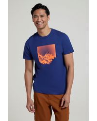 Mountain Warehouse - 'Sunrise' T-Shirt Round Neck Breathable Casual Tee Cotton - Lyst