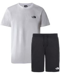 The North Face - Simple Dome T Shirt & Standard Light Shorts Set - Lyst
