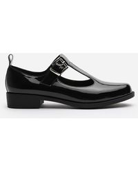 Where's That From - Wheres 'Piper' Wide Fit Mary Jane Loafers With Buckle Strap - Lyst