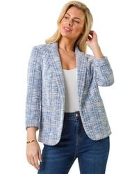 Roman - Petite Revere Collar Blazer - Lyst