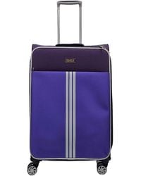 Infinity Leather - Lightweight Cabin Suitcases 4 Wheel Luggage Travel Bag - Lyst