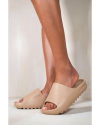 Where's That From - Kourtney Sliders With Rubber Sole - Lyst