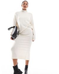 Vero Moda - Knitted Midi Skirt Co-Ord - Lyst