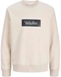 Jack & Jones - Crew Neck Sweatshirt Casual Pullover - Lyst