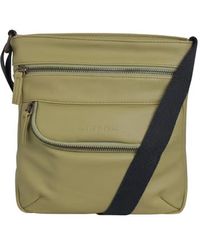 Weird Fish - Tilford Faux Leather Crossbody Bag (Lime) - Lyst