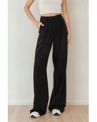 Hiccup - High Waist Pleated Palazzo Pants - Lyst