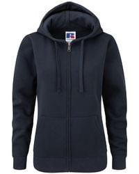 Russell - Ladies Premium Authentic Zipped Hoodie (3-Layer Fabric) (French) - Lyst