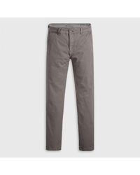 Levi's - Levi's Solid Patterned Slim Chinos With Slant Pockets - Lyst