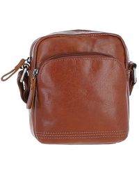 Ashwood Leather - 'Valerio' Real Vintage Small Flight Shoulder Bag - Lyst