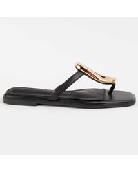 Montevita - Sandalen Mirea5 Zwart - Lyst