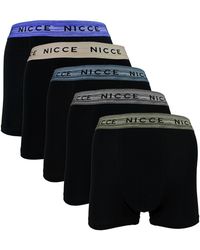 Nicce London - 5 Pack Boxers Addre - Lyst