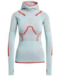 adidas - Long Sleeve Performance Hoodie - Lyst