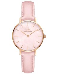 Daniel Wellington - Dw00100633 Ladies Petite Cherry Blossom Rose 28Mm Watch - Lyst