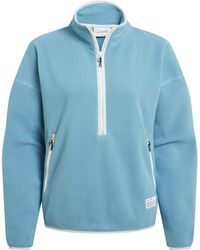 Craghoppers - Ladies Co2 Renu Technology Half Zip Fleece Top (Light Denim) - Lyst