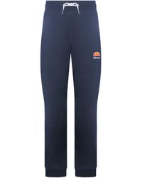 Ellesse - Logo Track Pants Cotton - Lyst