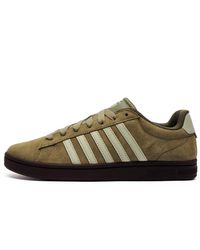 K-swiss - K Swiss Court Tiebreak Ii Suede Trainers - Lyst