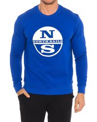 North Sails - Long-Sleeved Crew-Neck Sweatshirt 9024130 - Lyst
