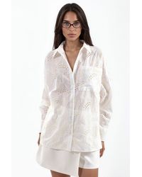 Msn-Collection - Cotton Viscose T-Shirt - Lyst