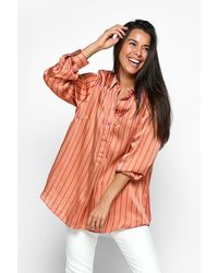 Mart Visser - Caroline Tensen California Print Blouse Roze - Lyst