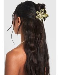 Boohoo - Large Flower Hair Claw Clip 2 Pack - Lyst