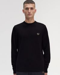 Fred Perry - Classic Crew Neck Jumper Nos Size: M - Lyst