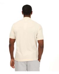 Lacoste - Short Sleeved Ribbed Collar Polo Shirt - Lyst