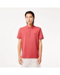 Lacoste - Regular-Fit Paris Stretch Piqué Polo Shirt - Lyst