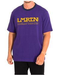 La Martina - T-shirt Met Korte Mouwen Tmr302-js303 - Lyst