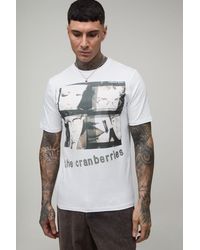 BoohooMAN - Tall The Cranberries Oversized License Print T-Shirt - Lyst