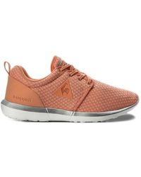 Le Coq Sportif - Dynacomf Feminine Mesh Peach Trainers - Lyst