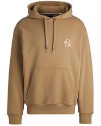 BOSS - "Double B" Kapuzenpullover Für Herren Übergroß - Lyst
