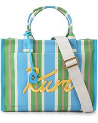 Kurt Geiger - Canvas Kc Tote Bag - Lyst