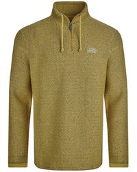 Weird Fish - Cruiser Macaroni Quarter Zip Pullover (Antique Moss) - Lyst