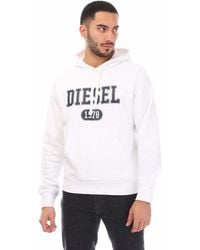 DIESEL - S-Ginn 1-B Hoodie - Lyst