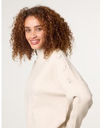 Blue Vanilla - Button Shoulder Jumper - Lyst