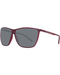 Porsche Design - Red Unisex Sunglasses - Lyst
