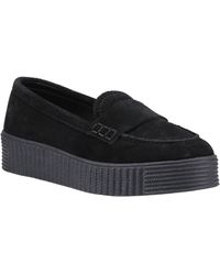 Hush Puppies - Tamara Suede Loafers - Lyst