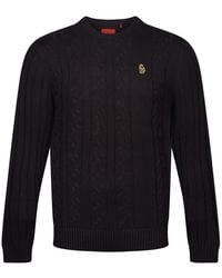 Luke 1977 - Morden Crew Neck Knitted Jumper - Lyst