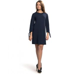 Great Plains FCUK - Tania Tie Jersey Shift Dress - Lyst