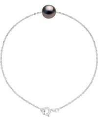 Ateliers Saint Germain - Bracelet Real Cultured Tahiti Pearl Round 8-9 Mm - Lyst