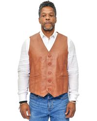 Infinity Leather - Classic Waistcoat-Chester - Lyst