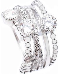 Diamonfire - 6117801082160 Ladies Ring Sterling - Lyst