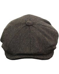 Infinity Leather - Peaky Blinders Tweed Gatsby Hat - Lyst