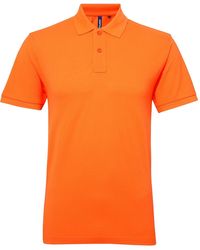 Asquith & Fox - Ladies Short Sleeve Performance Blend Polo Shirt (Neon) - Lyst